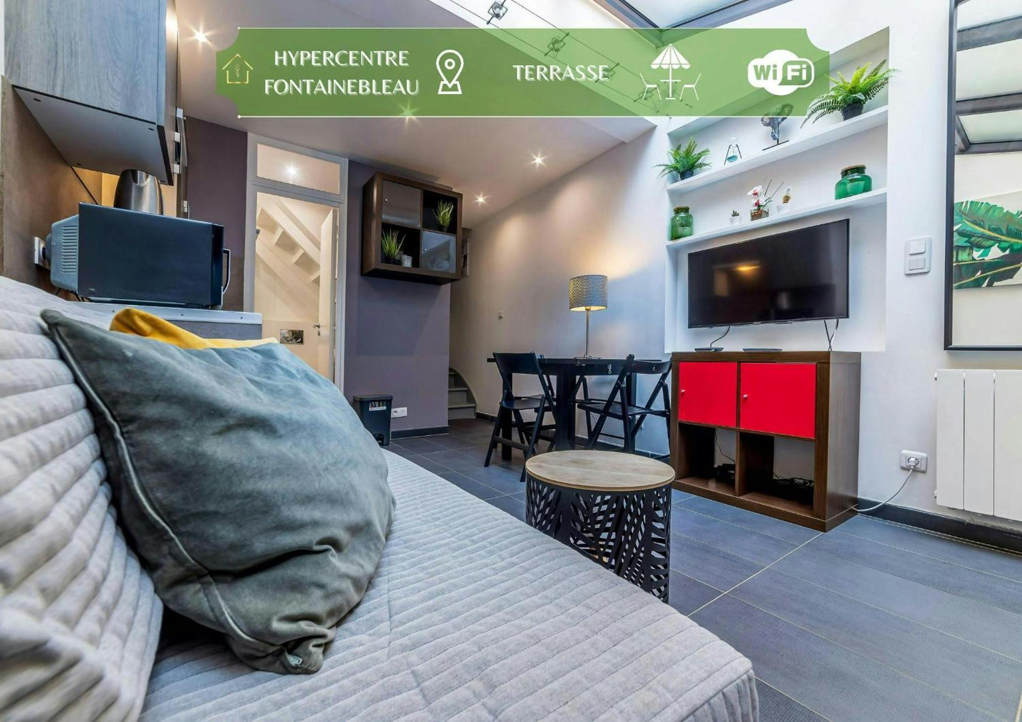 New Hypercenter Apparthotel Sweet Green Fontainebleau Dış mekan fotoğraf